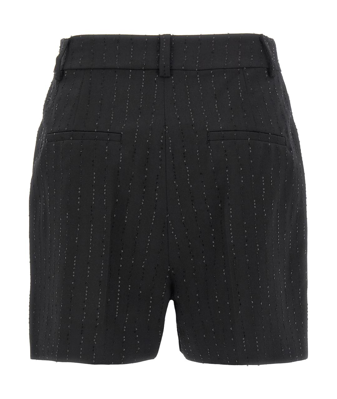 MAX MARA Черные шерстяные шорты, фото 2