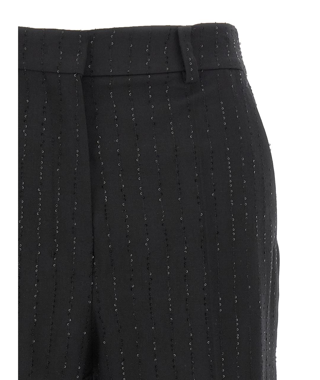 MAX MARA Черные шерстяные шорты, фото 3