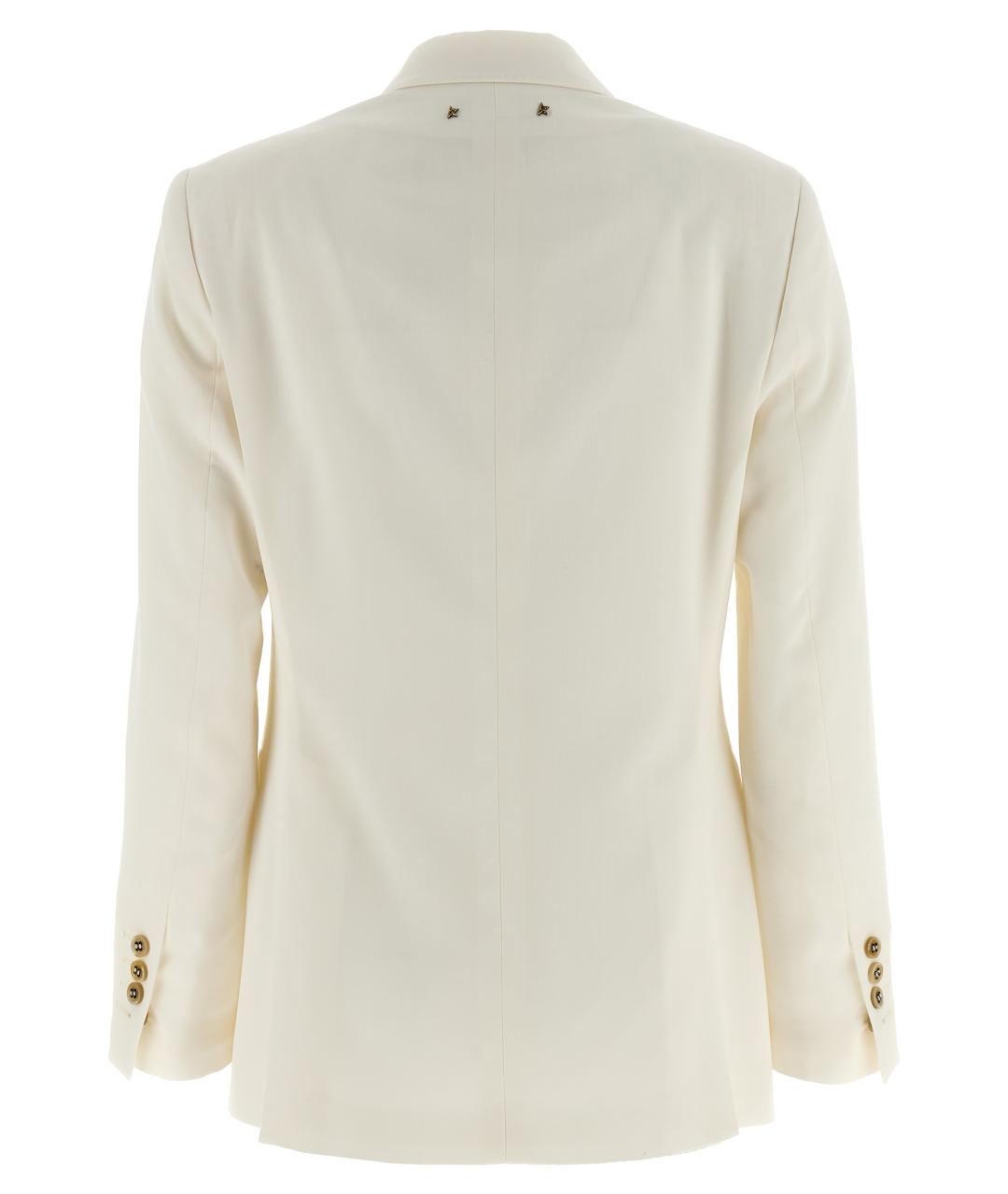 GOLDEN GOOSE DELUXE BRAND Белый полиэстеровый жакет/пиджак, фото 2