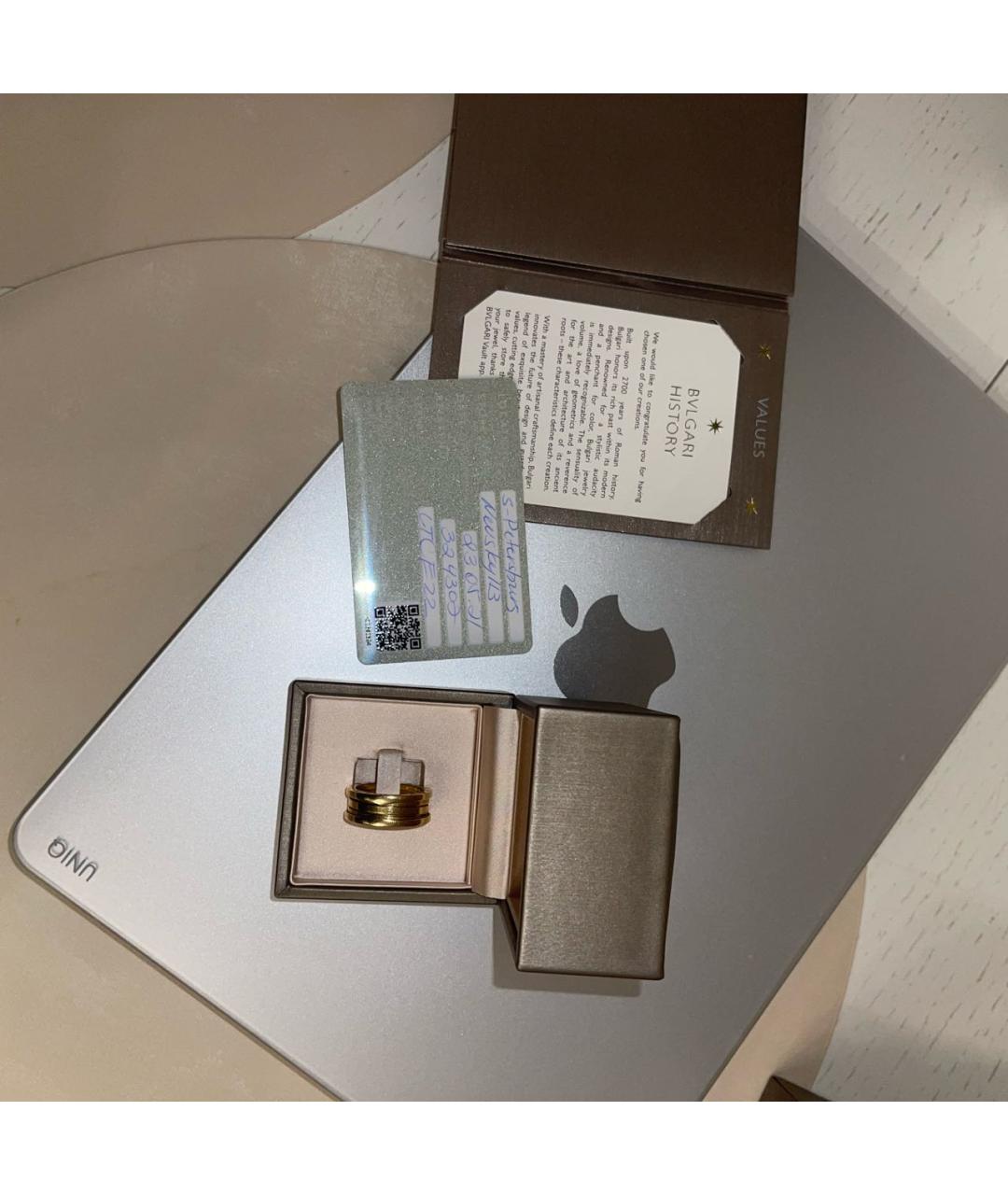 BVLGARI Золотое кольцо из желтого золота, фото 3