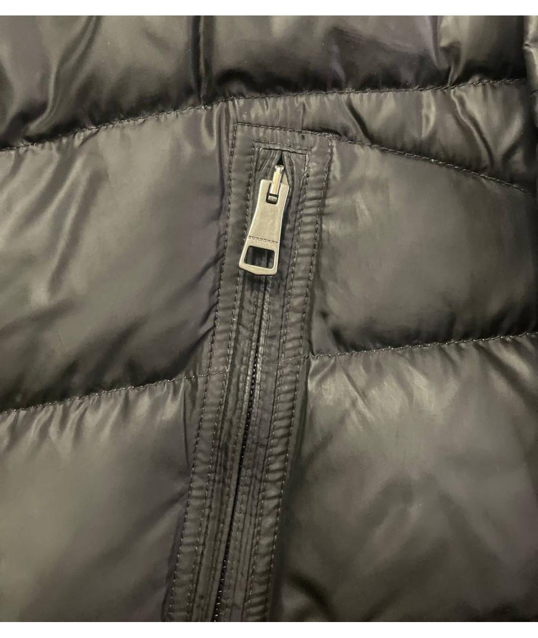 BURBERRY Черный пуховик, фото 7