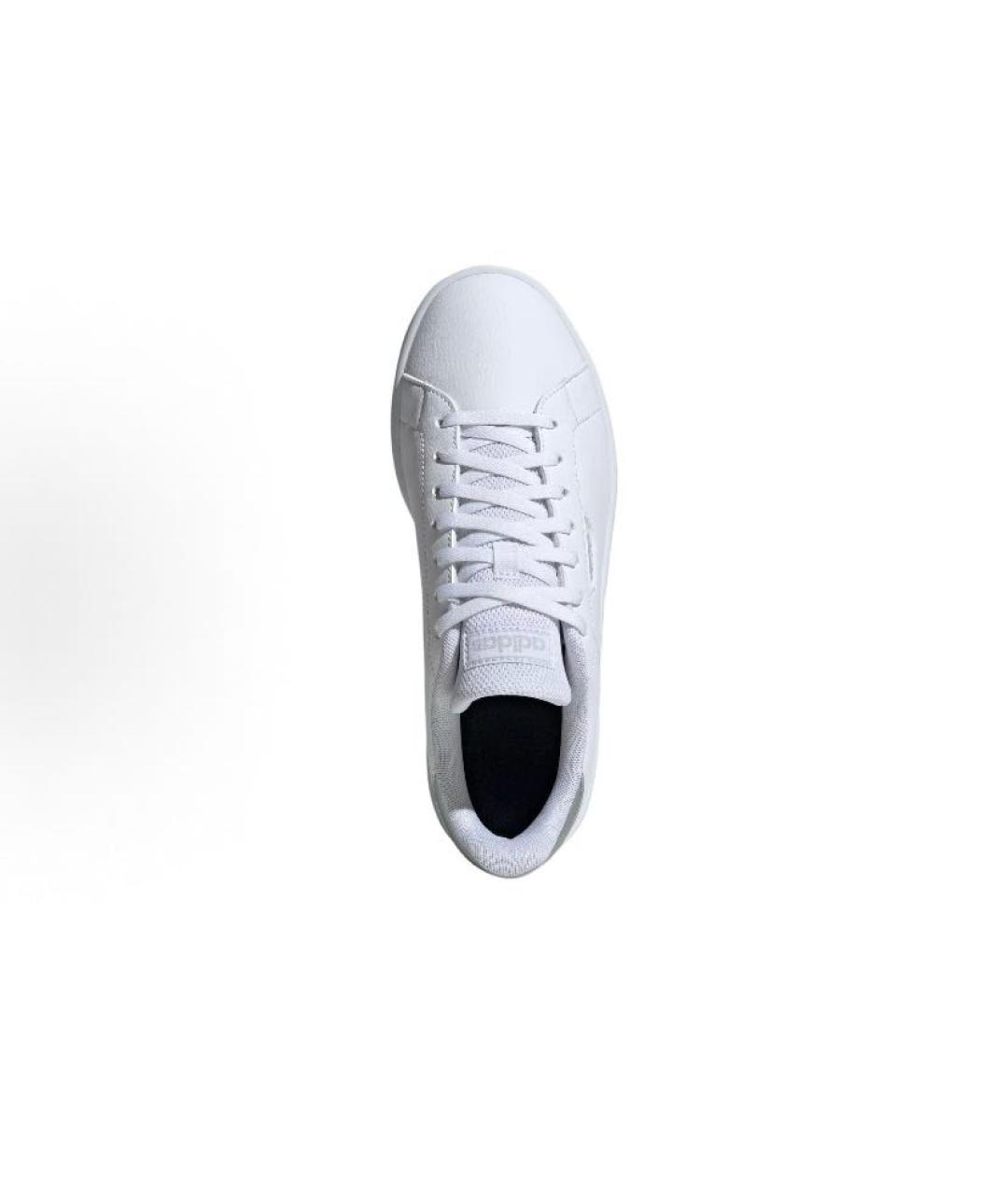 ADIDAS Белые кожаные кроссовки, фото 4