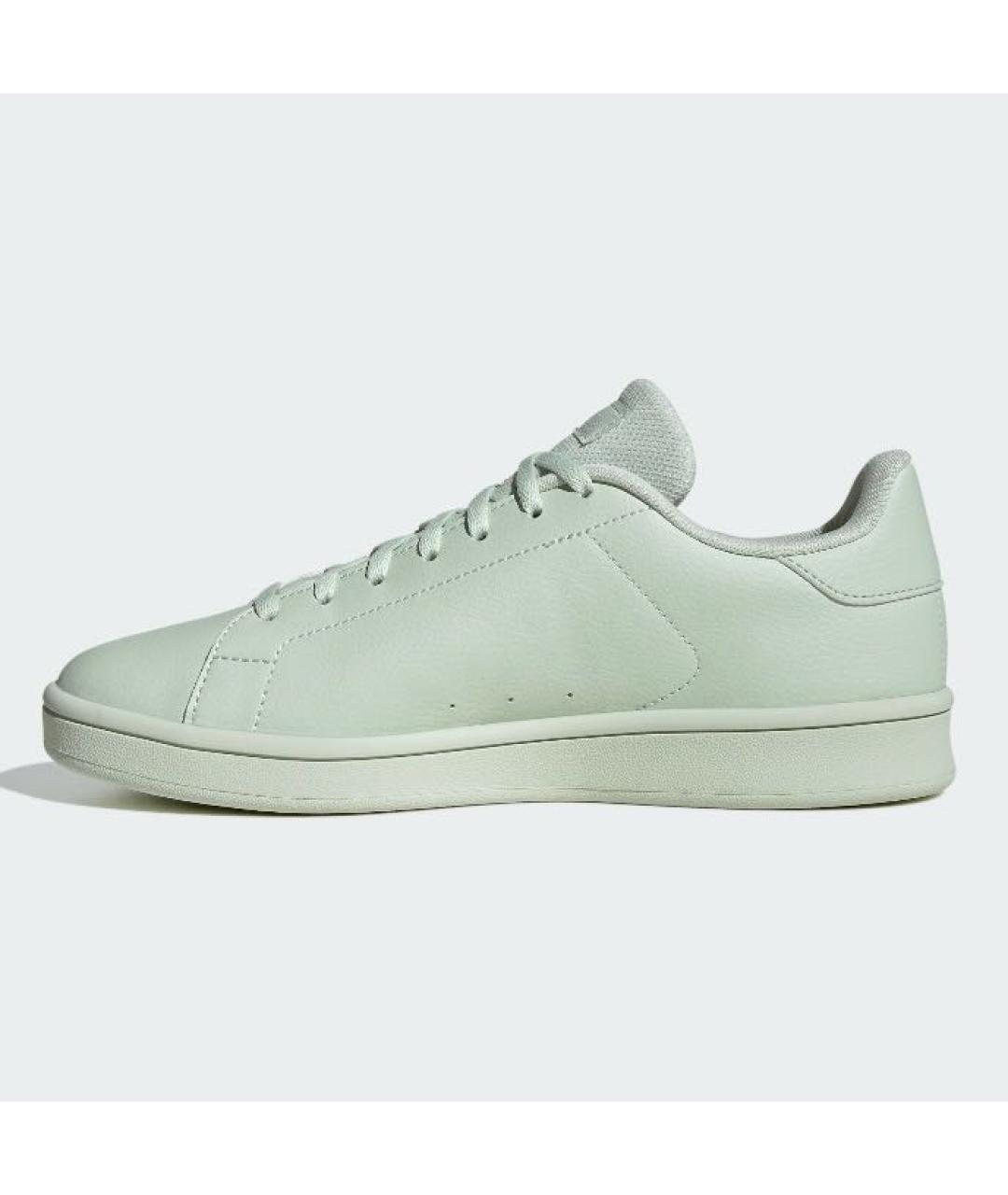 ADIDAS Зеленые кожаные кроссовки, фото 6