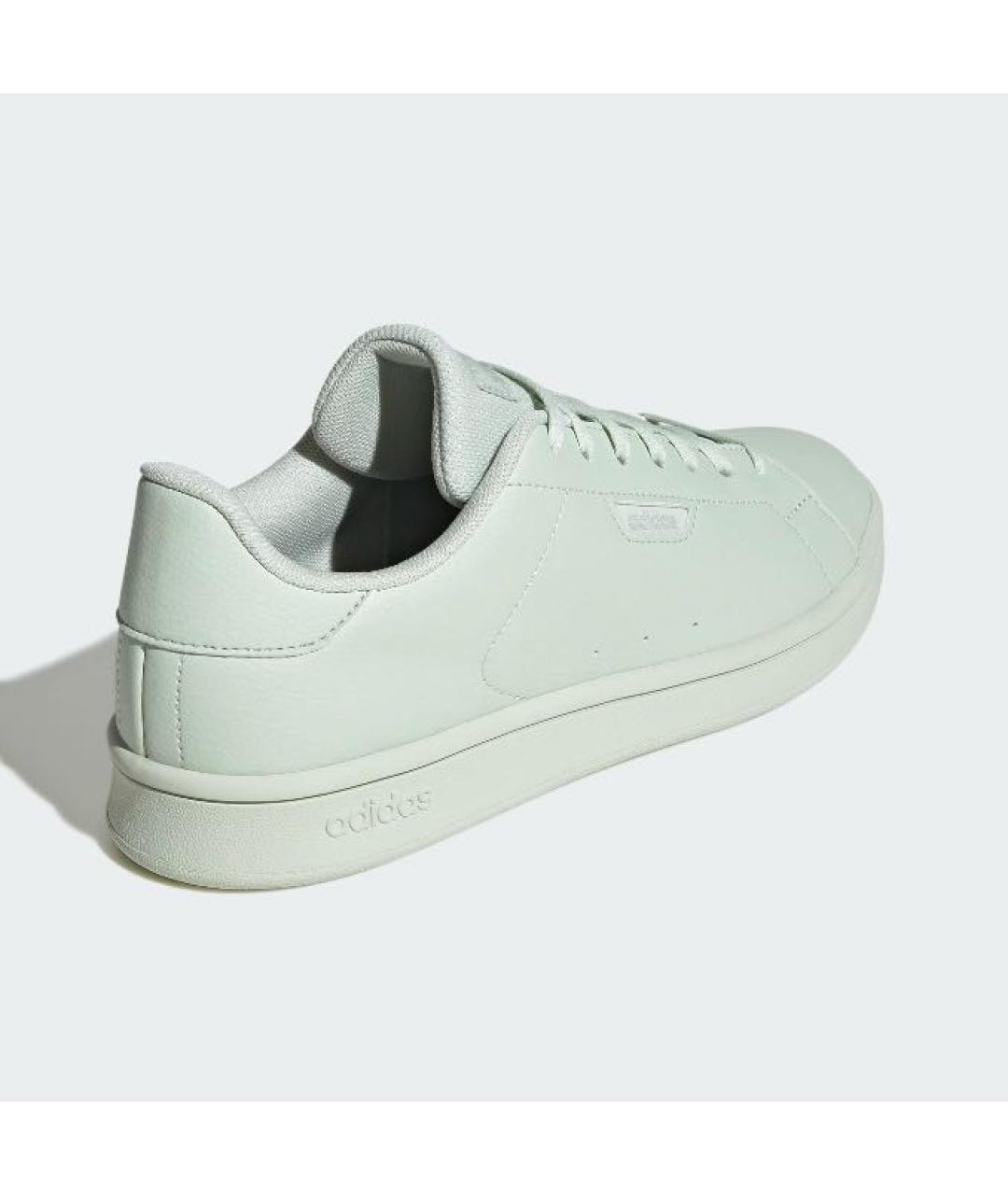 ADIDAS Зеленые кожаные кроссовки, фото 5