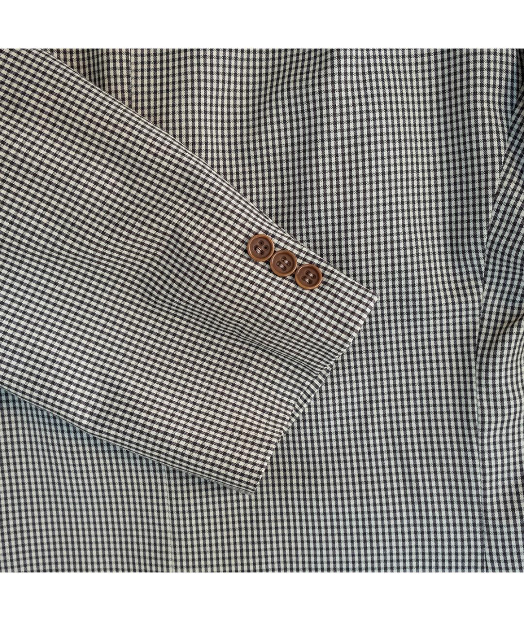 SAINT LAURENT Бежевый шерстяной пиджак, фото 5