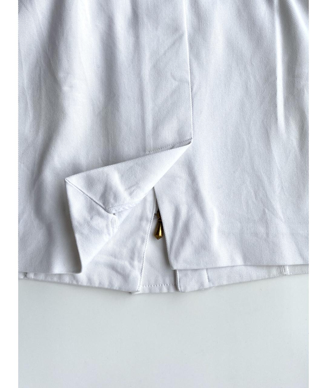 GIVENCHY Белое хлопковое повседневное платье, фото 6