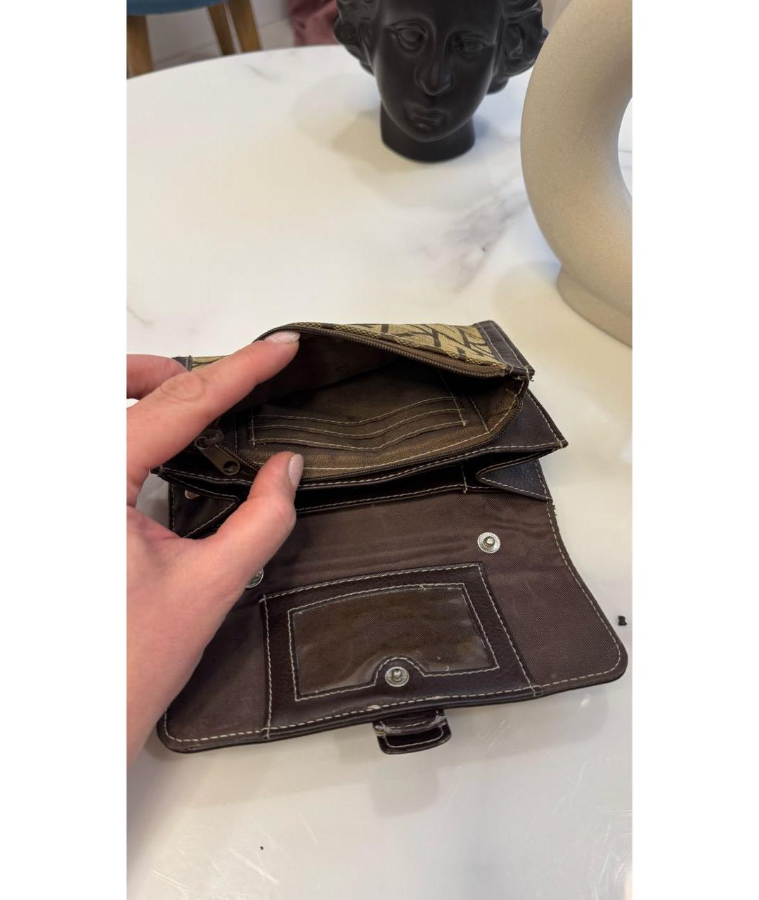 CALVIN KLEIN Бежевый кошелек, фото 5