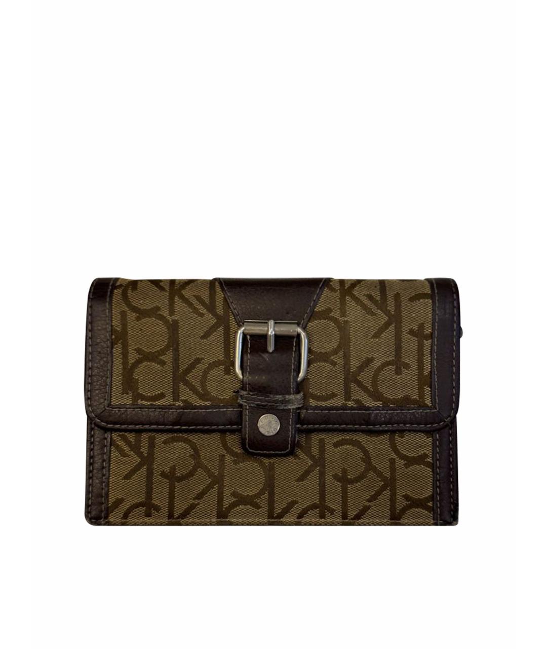 CALVIN KLEIN Бежевый кошелек, фото 1