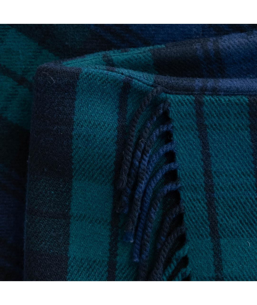 BALENCIAGA Синяя шерстяная юбка мини, фото 4