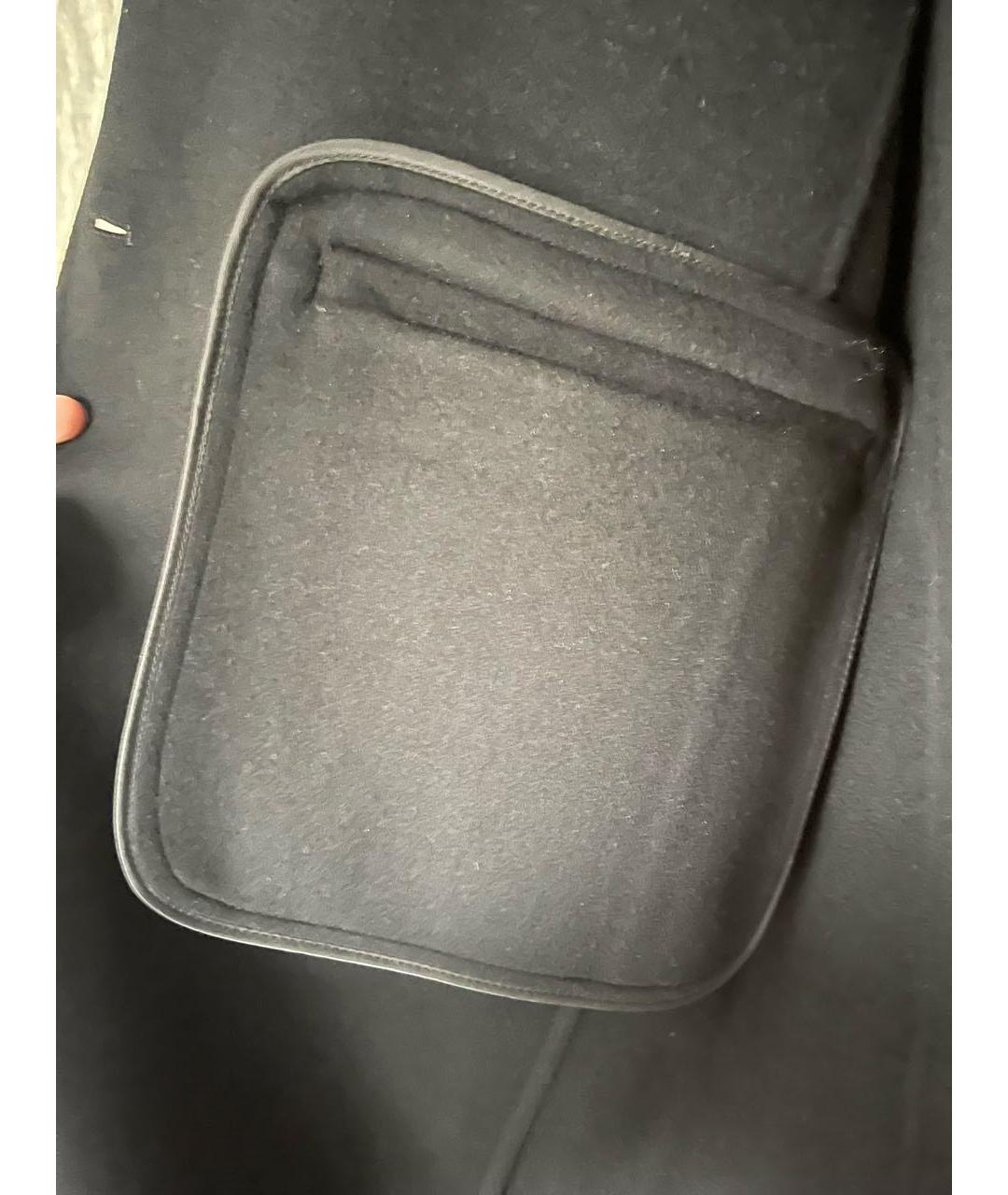 12 STOREEZ Черное шерстяное пальто, фото 4