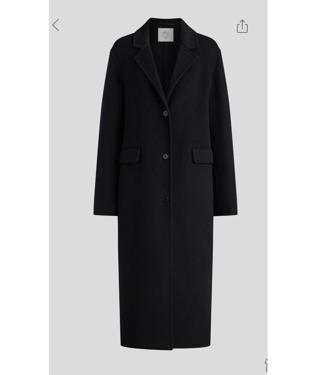 12 STOREEZ Черное шерстяное пальто, фото 6
