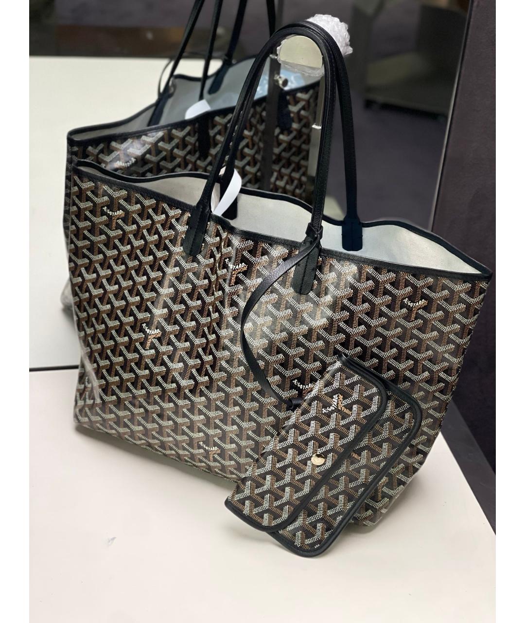 GOYARD Черная сумка через плечо, фото 2