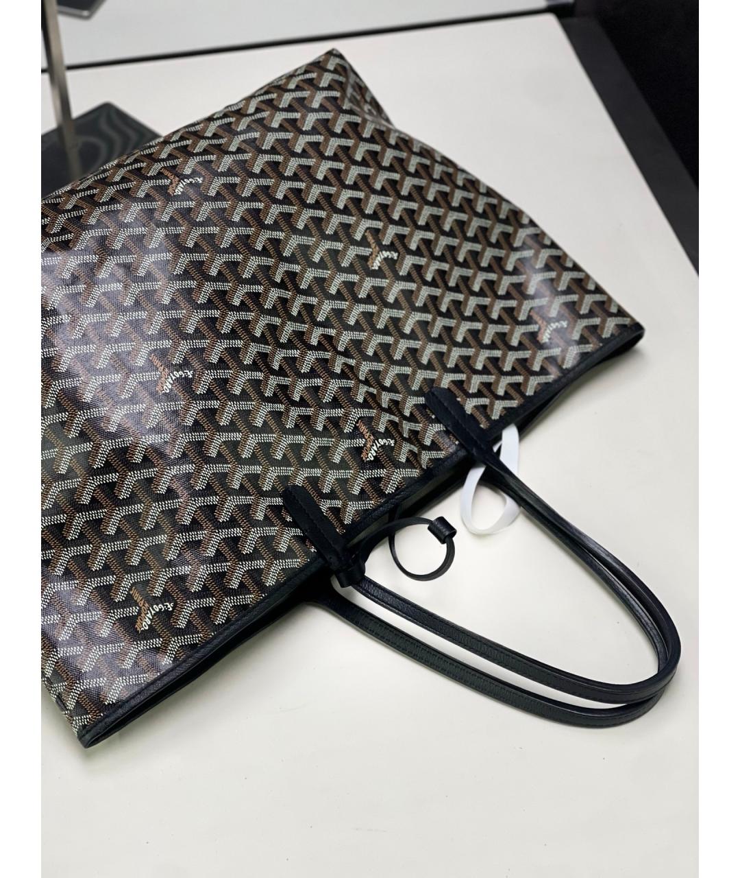 GOYARD Черная сумка через плечо, фото 5