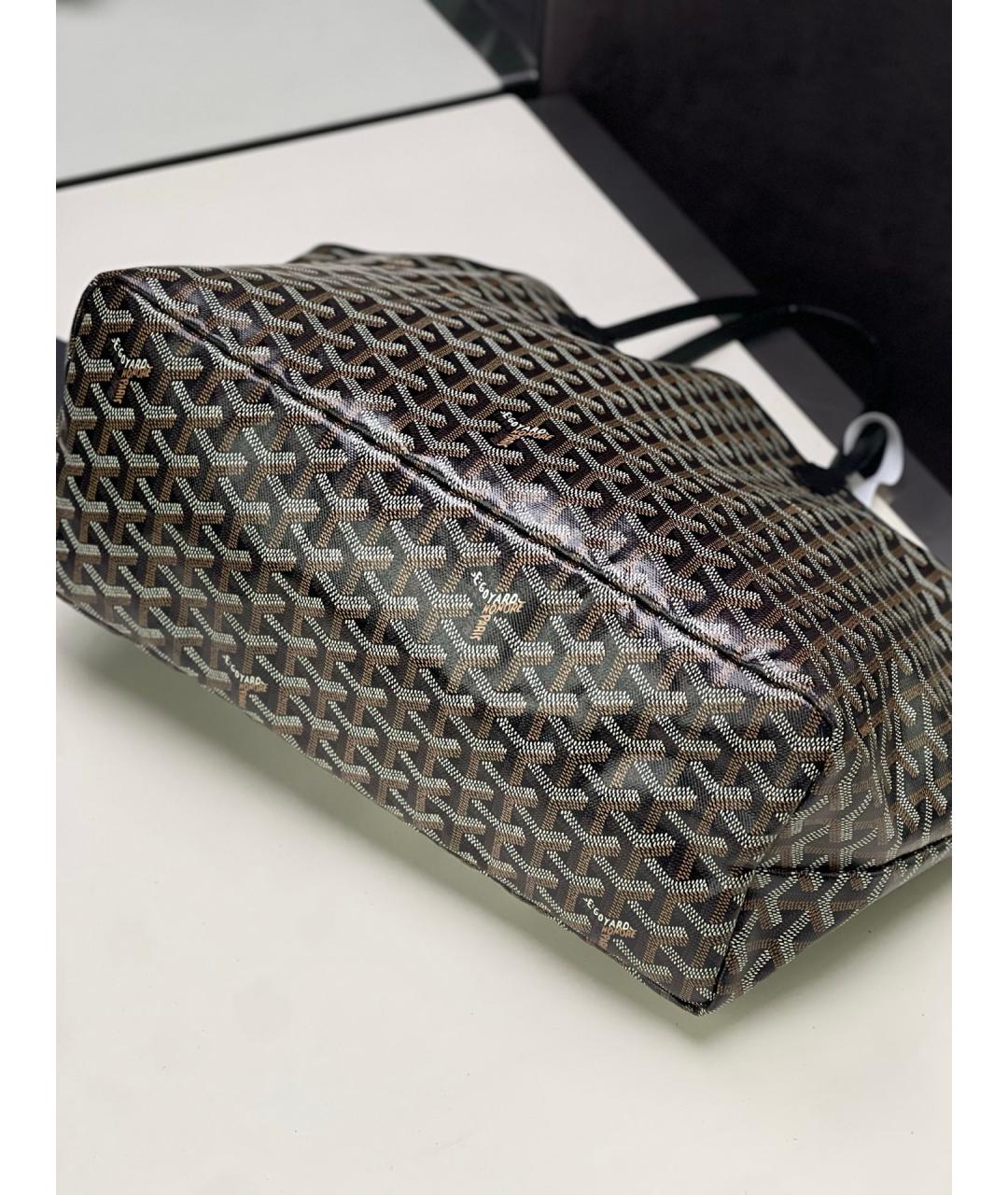 GOYARD Черная сумка через плечо, фото 4