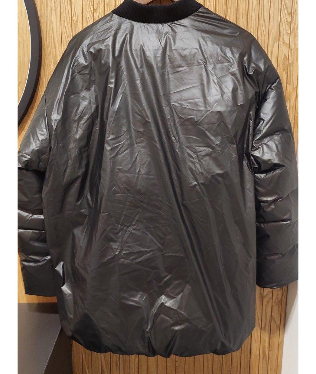 ADD Черный полиэстеровый пуховик, фото 3