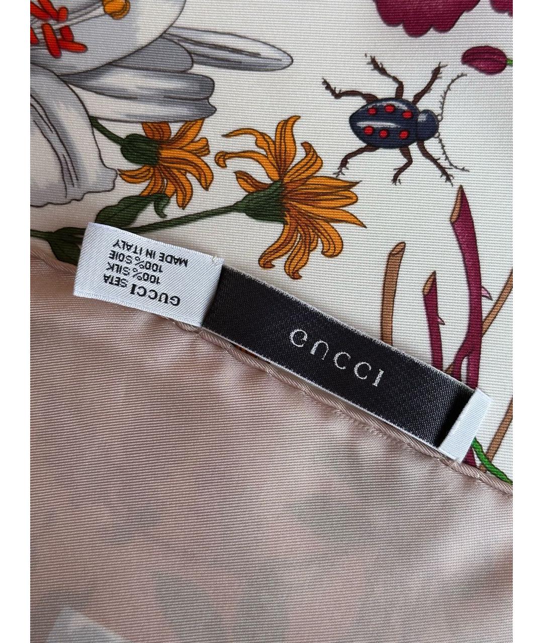 GUCCI Мульти шелковый платок, фото 4
