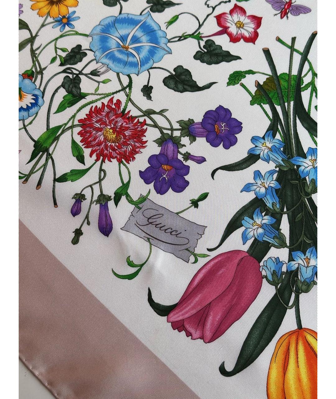 GUCCI Мульти шелковый платок, фото 2