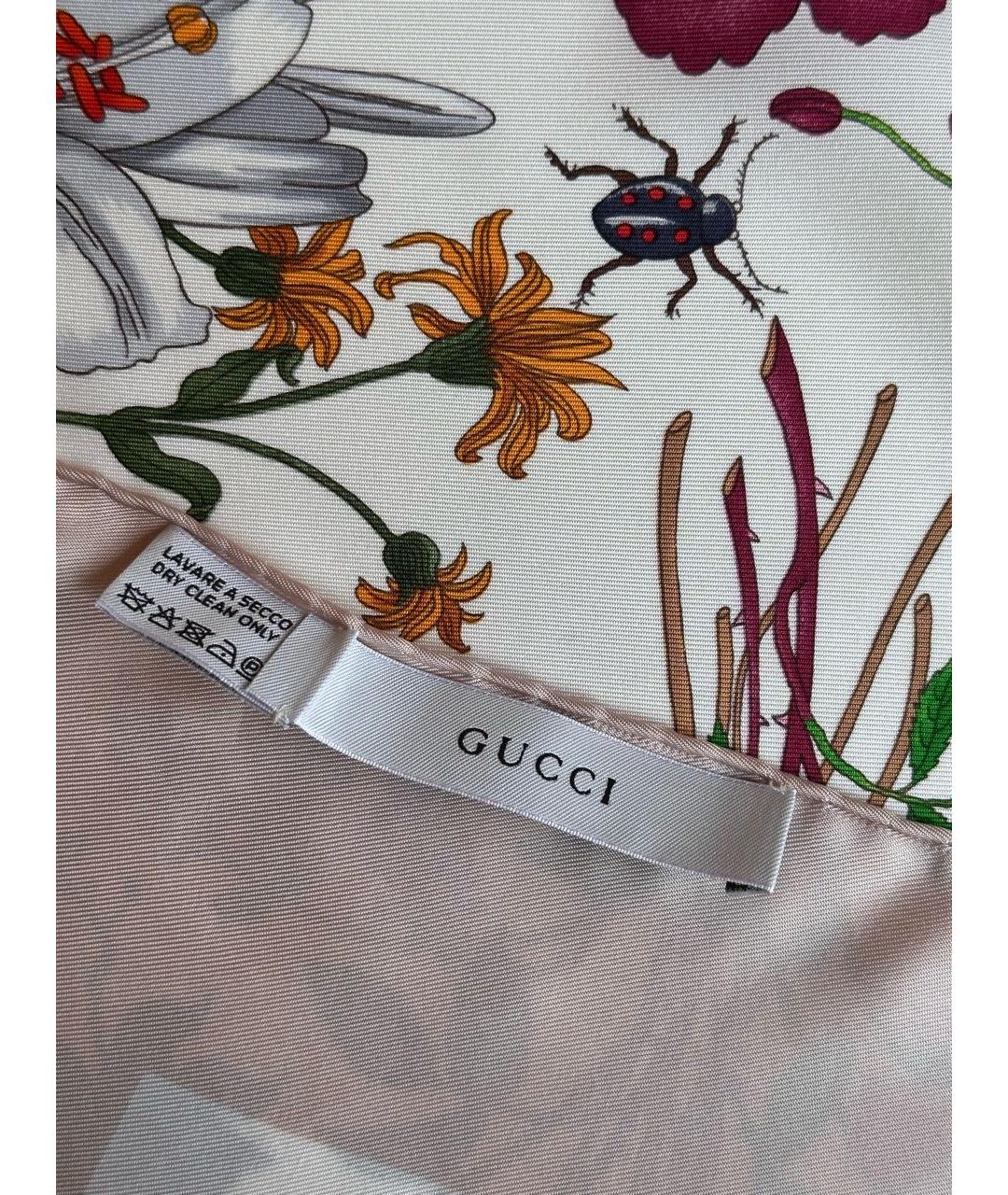 GUCCI Мульти шелковый платок, фото 3