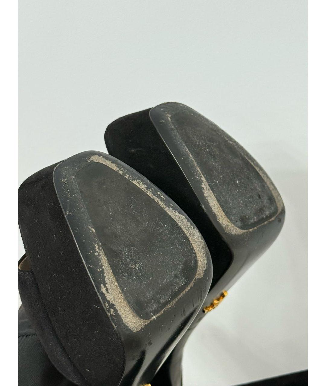 PRADA Черные замшевые туфли, фото 8