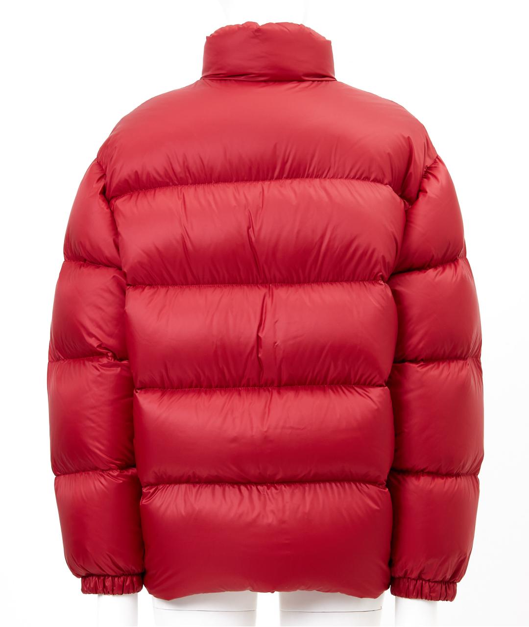 PRADA Красный полиамидовый пуховик, фото 2
