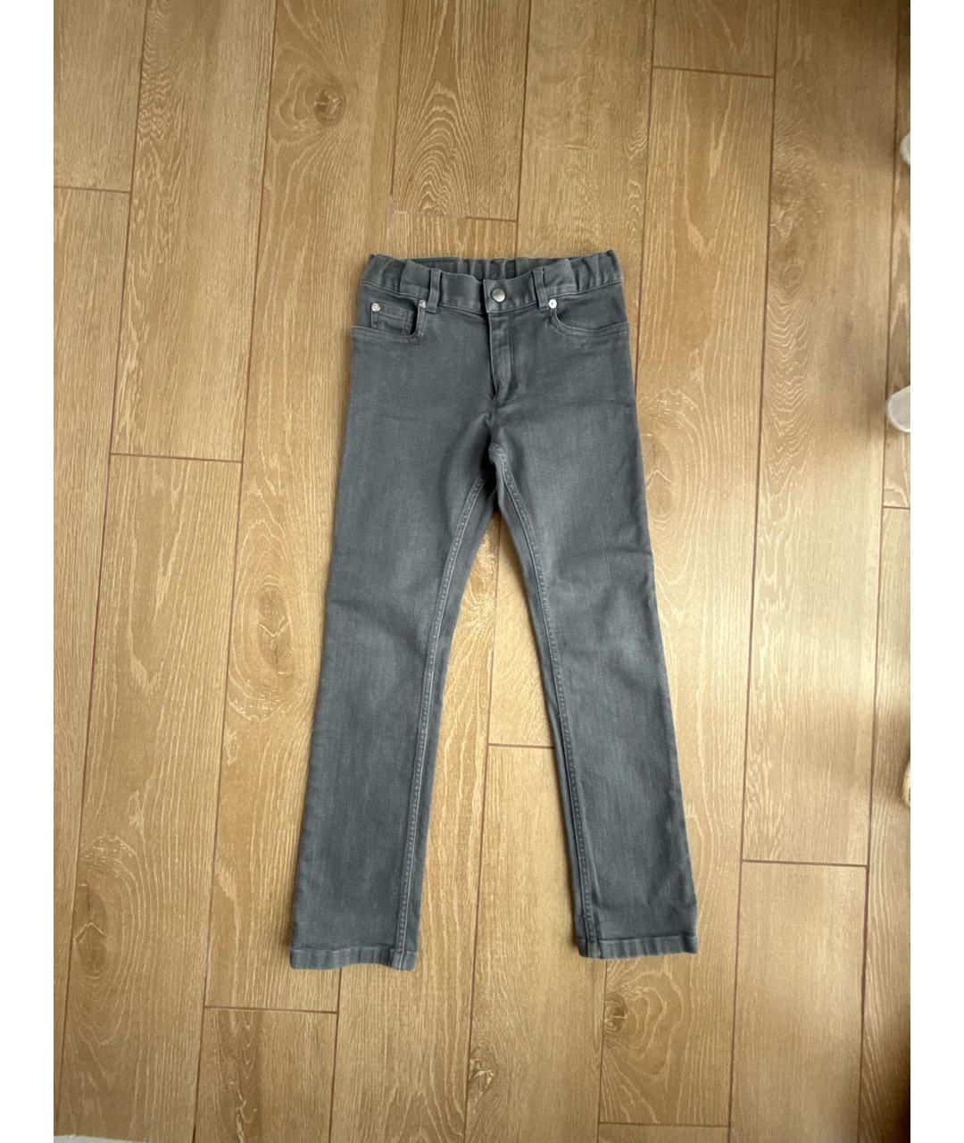 CHRISTIAN DIOR Серые хлопковые детские джинсы, фото 5
