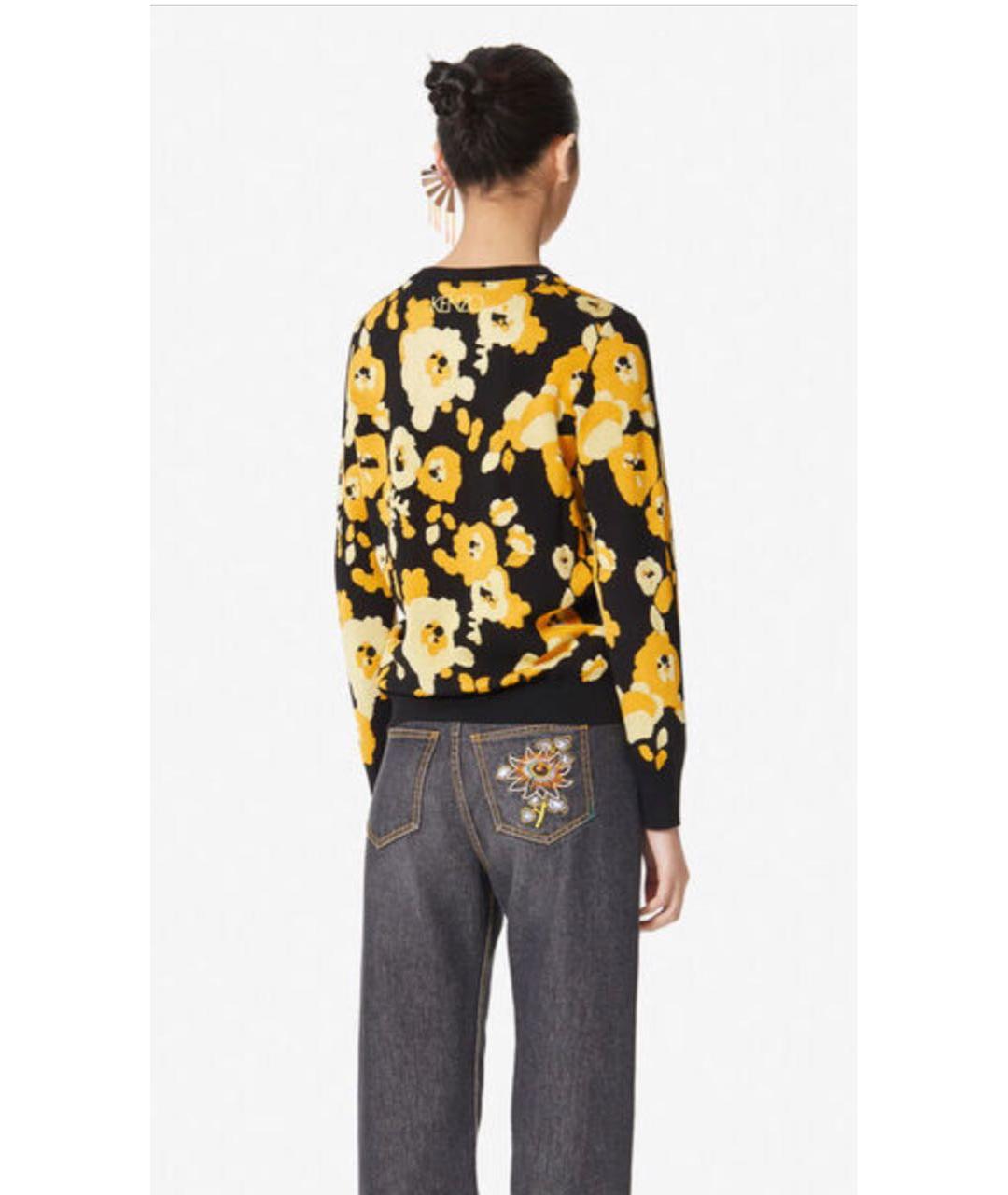 KENZO Черный джемпер / свитер, фото 3