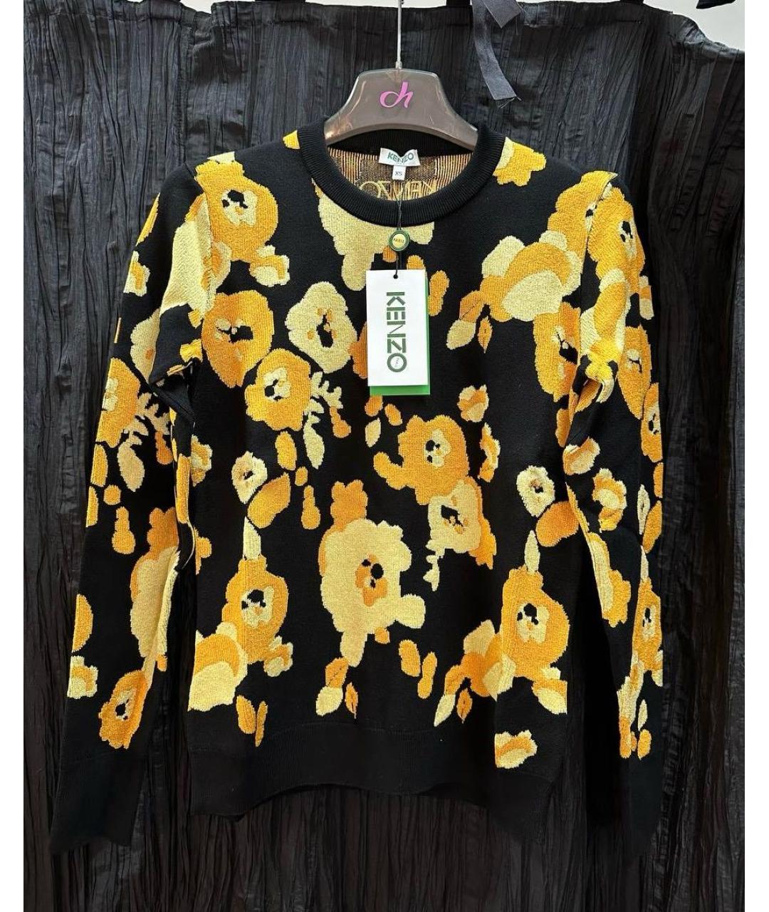 KENZO Черный джемпер / свитер, фото 8