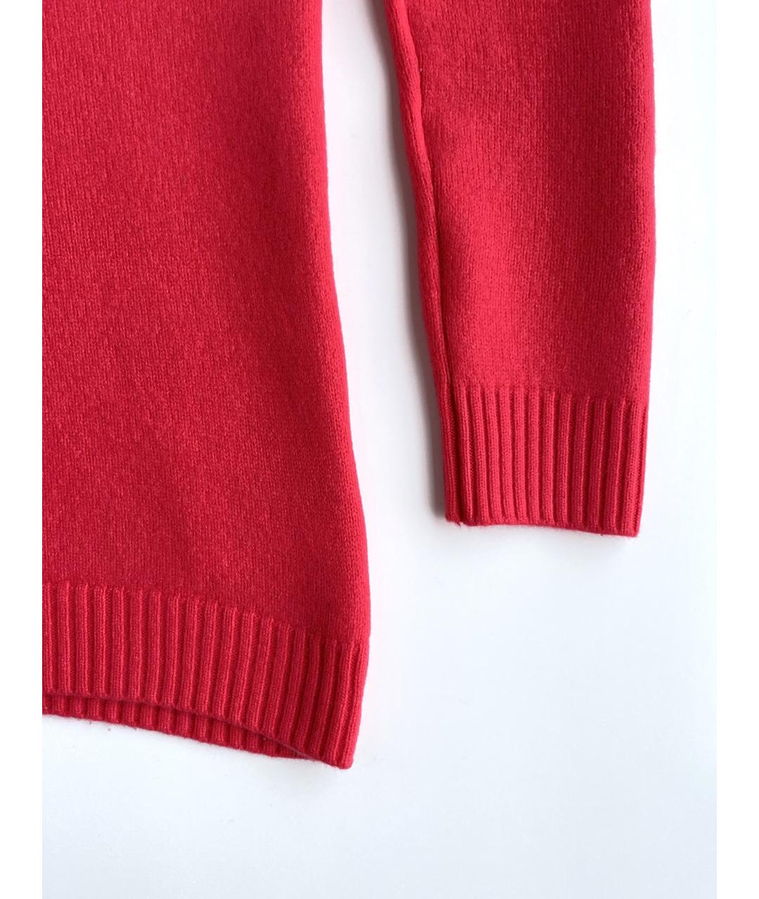 MONCLER Коралловый кашемировый джемпер / свитер, фото 5