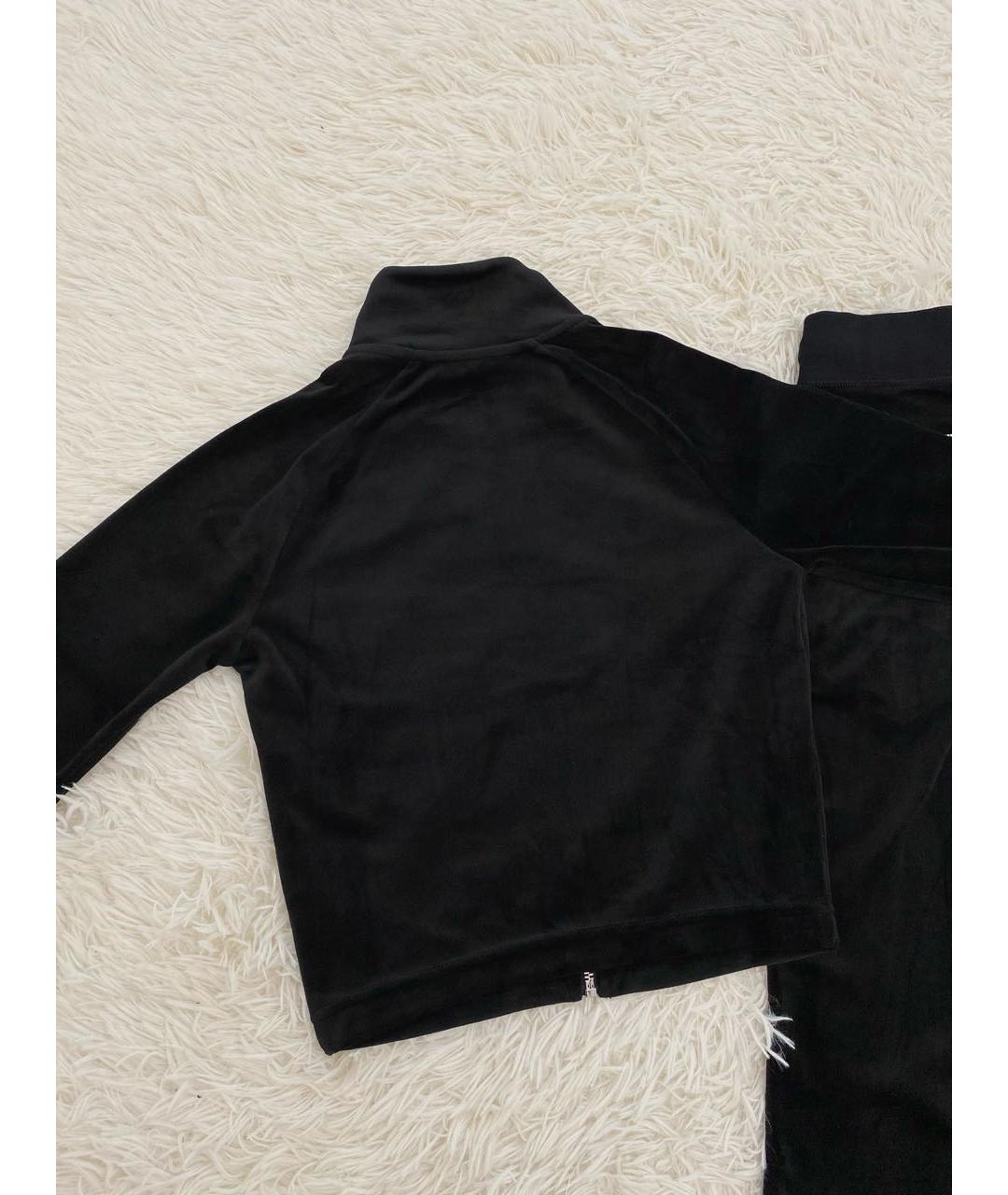 JUICY COUTURE Черный велюровый спортивные костюмы, фото 5