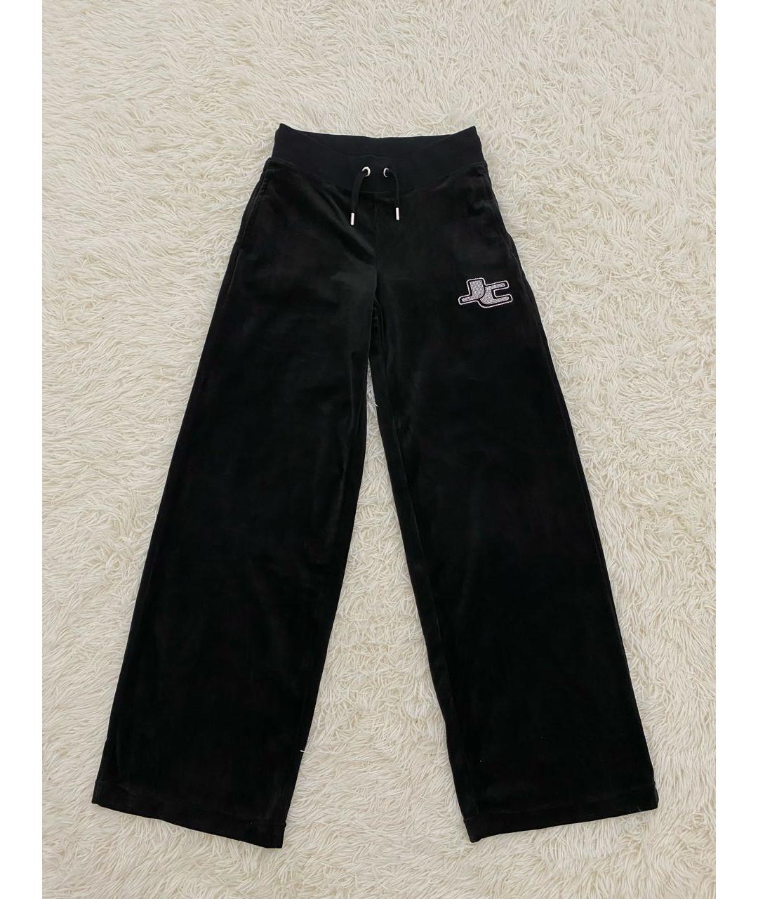JUICY COUTURE Черный велюровый спортивные костюмы, фото 3