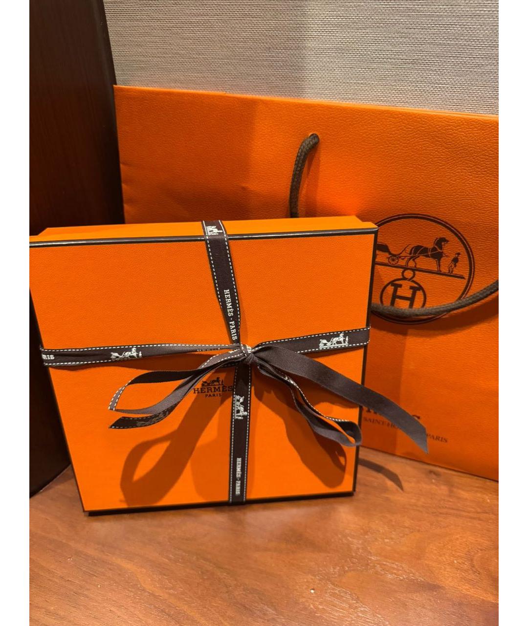 HERMES Черный кожаный ремень, фото 5