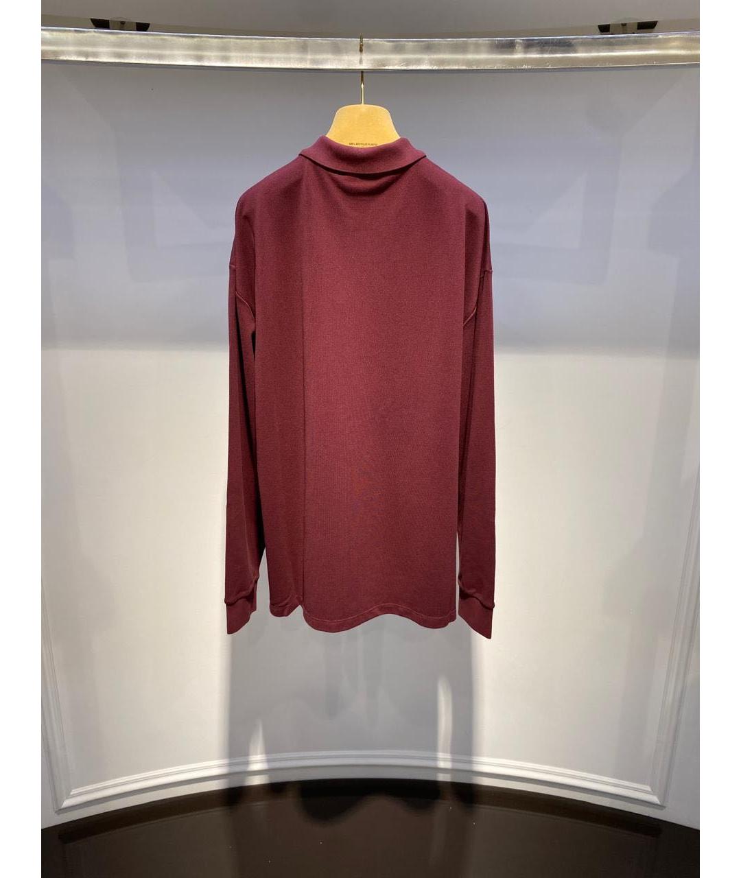 MIU MIU Бордовый джемпер / свитер, фото 3