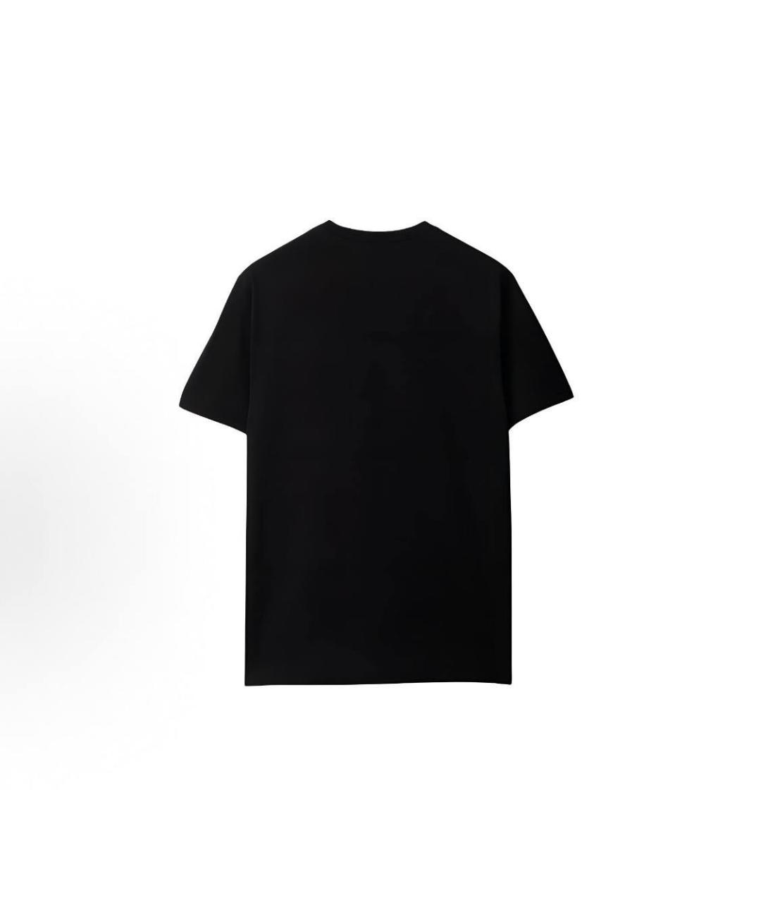 BURBERRY Черная футболка, фото 3