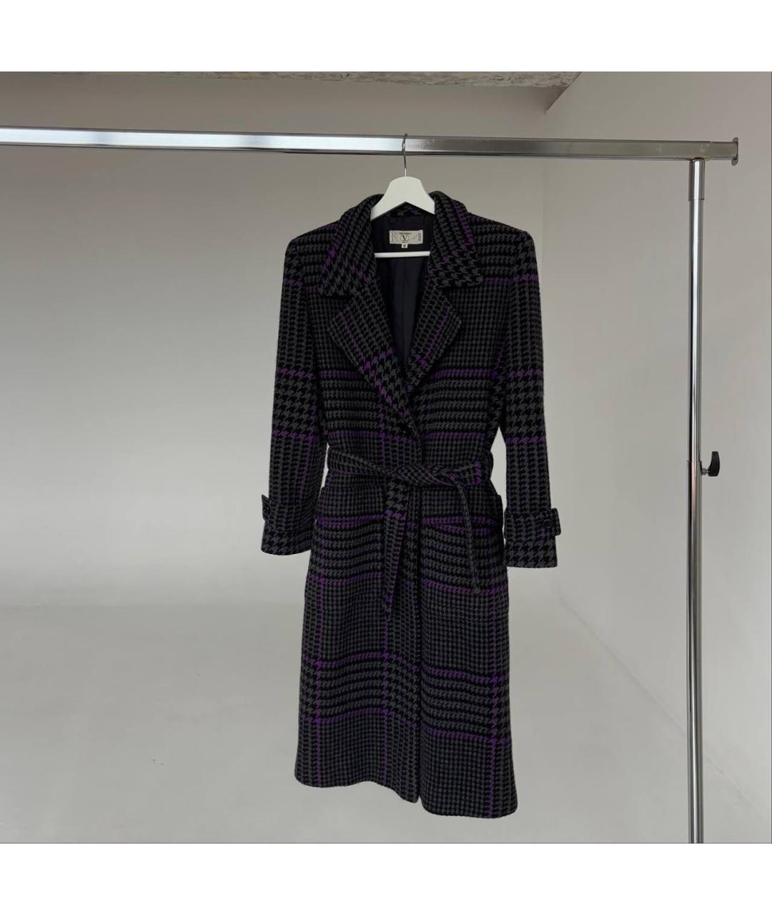 VALENTINO Мульти шерстяное пальто, фото 9