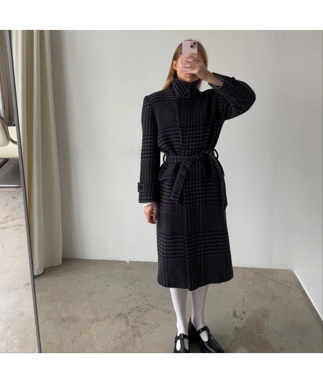 VALENTINO Мульти шерстяное пальто, фото 7