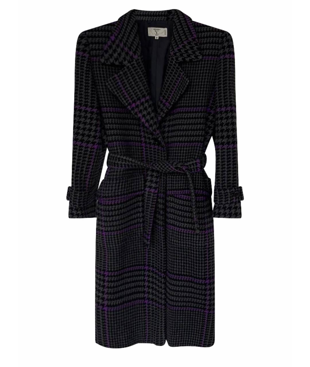 VALENTINO Мульти шерстяное пальто, фото 1