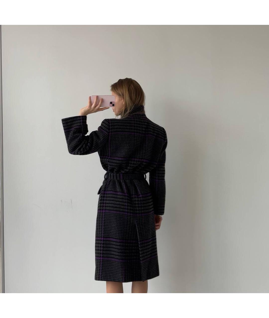 VALENTINO Мульти шерстяное пальто, фото 8