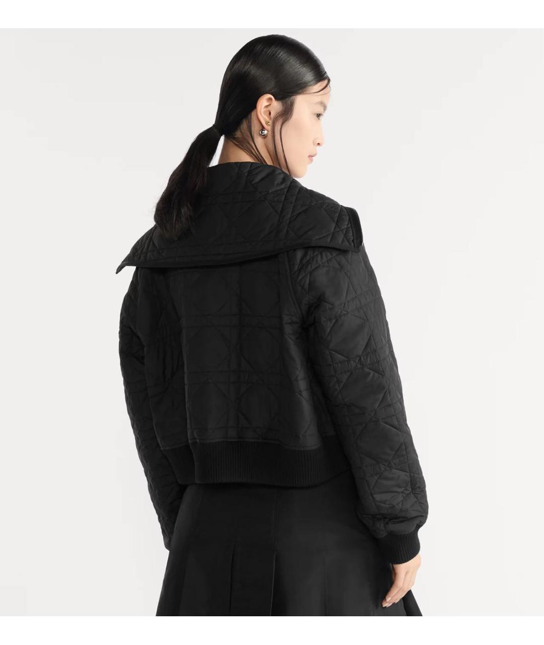 CHRISTIAN DIOR Черная полиэстеровая куртка, фото 3