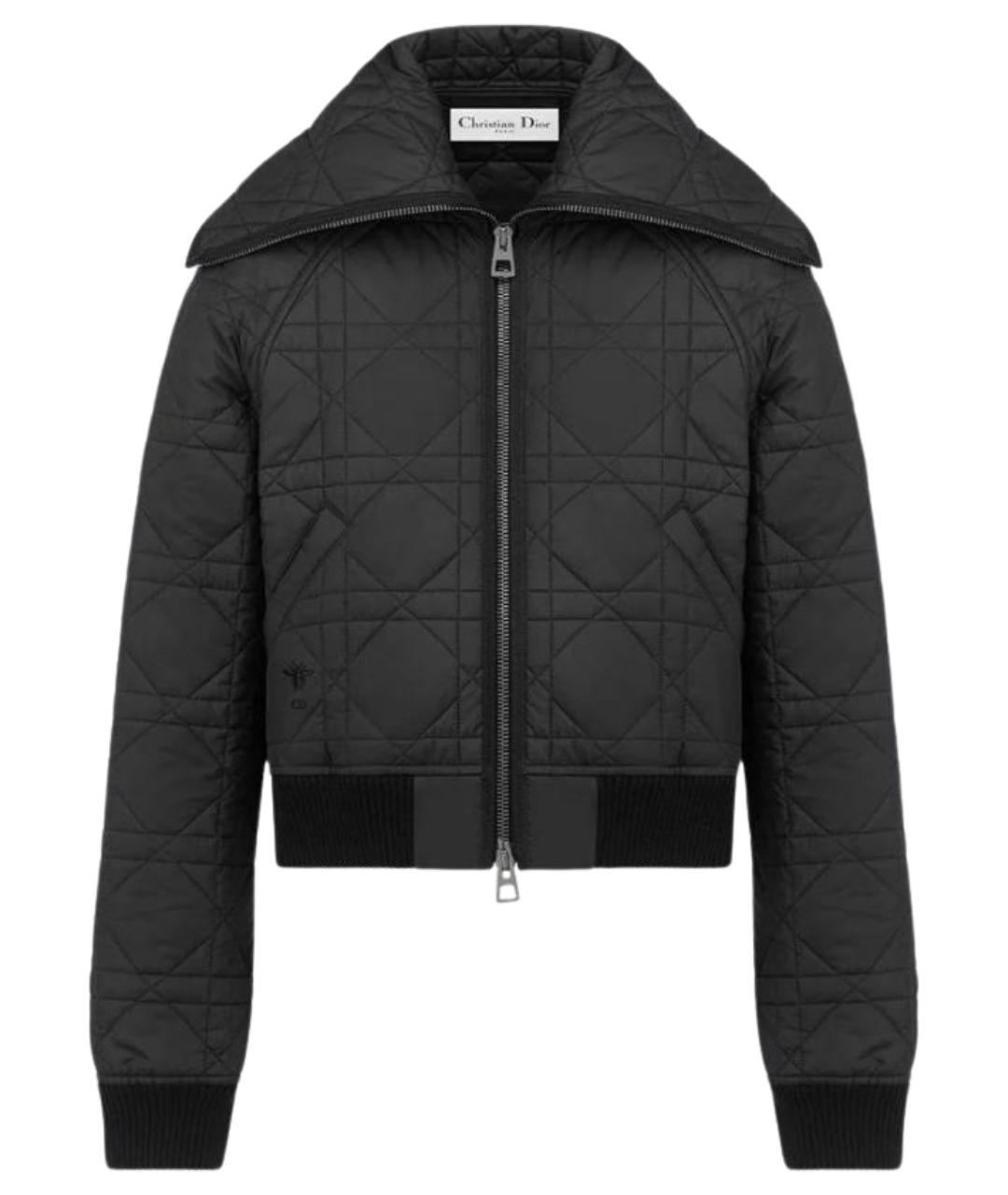 CHRISTIAN DIOR Черная полиэстеровая куртка, фото 1