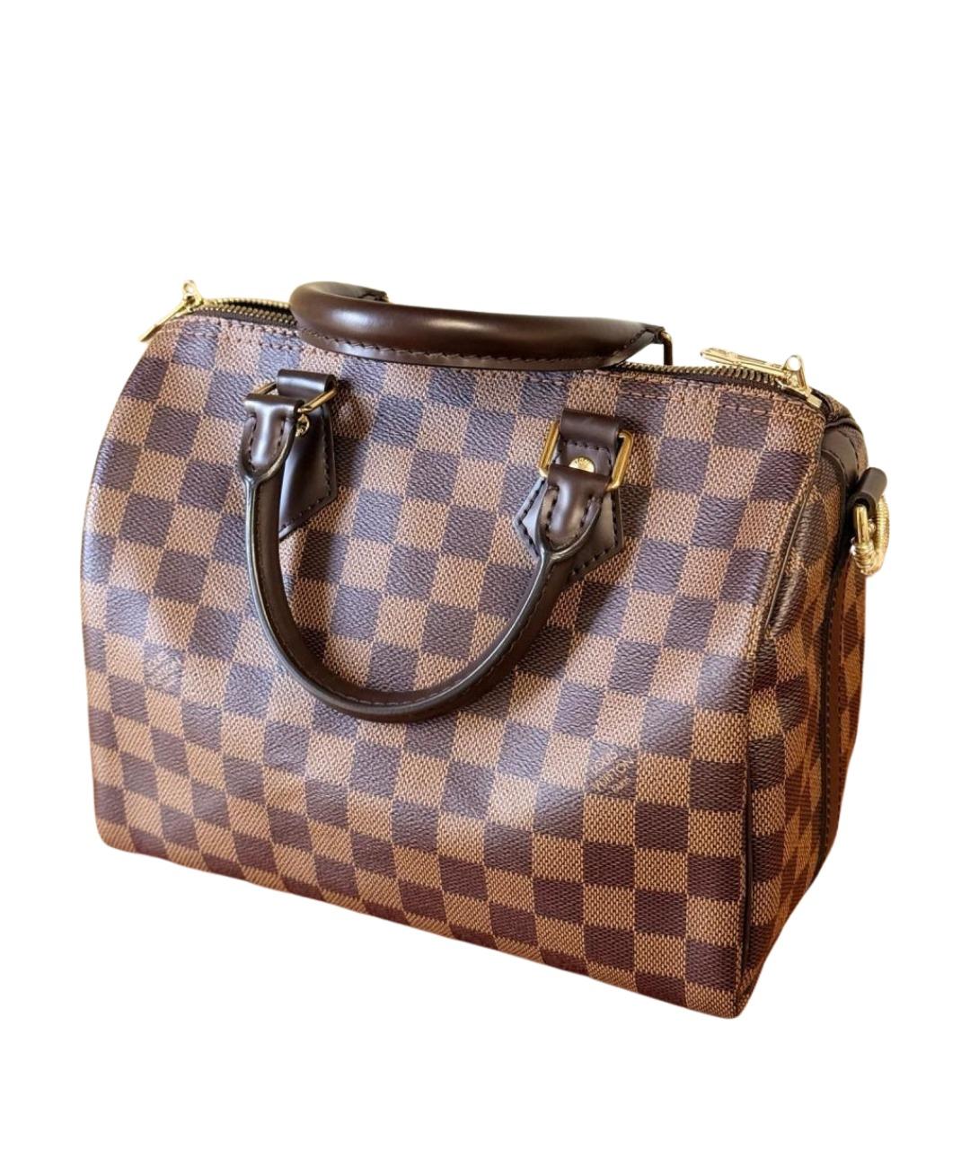 LOUIS VUITTON Коричневая сумка через плечо из искусственной кожи, фото 1