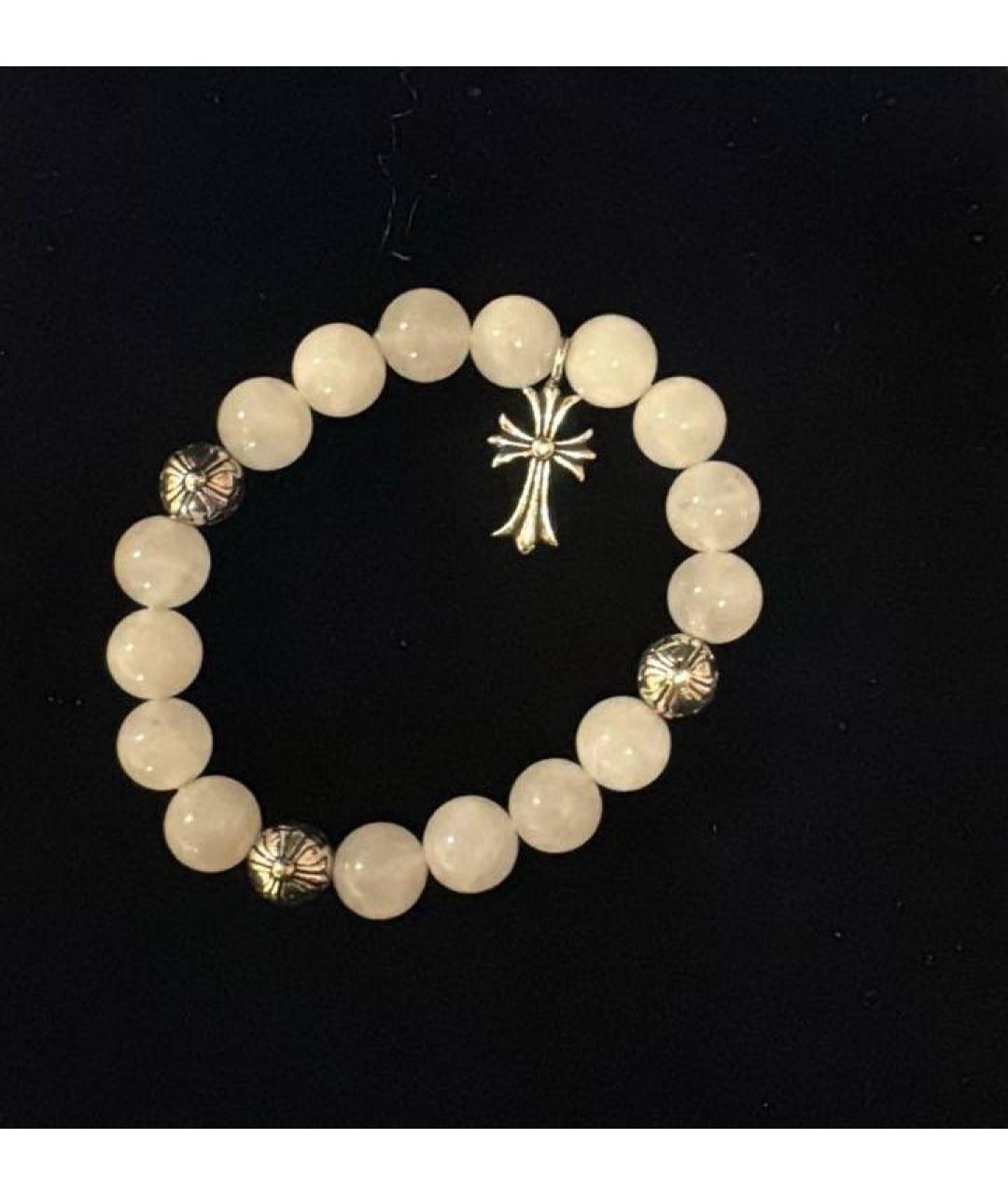 CHROME HEARTS Белый серебряный браслет, фото 8