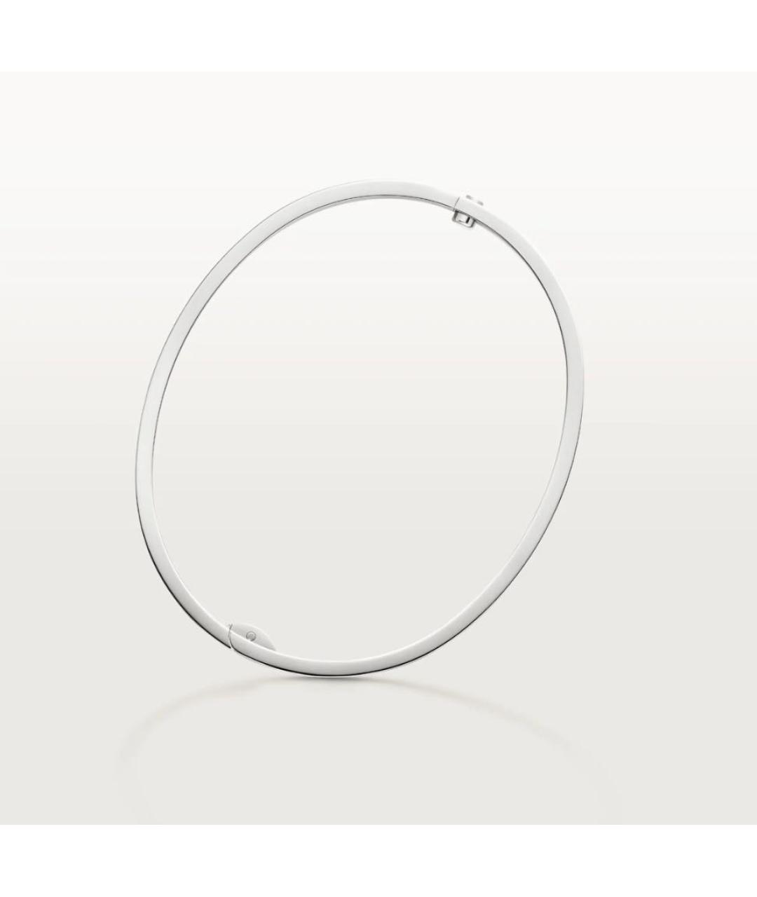 CARTIER Серебрянный браслет из белого золота, фото 3