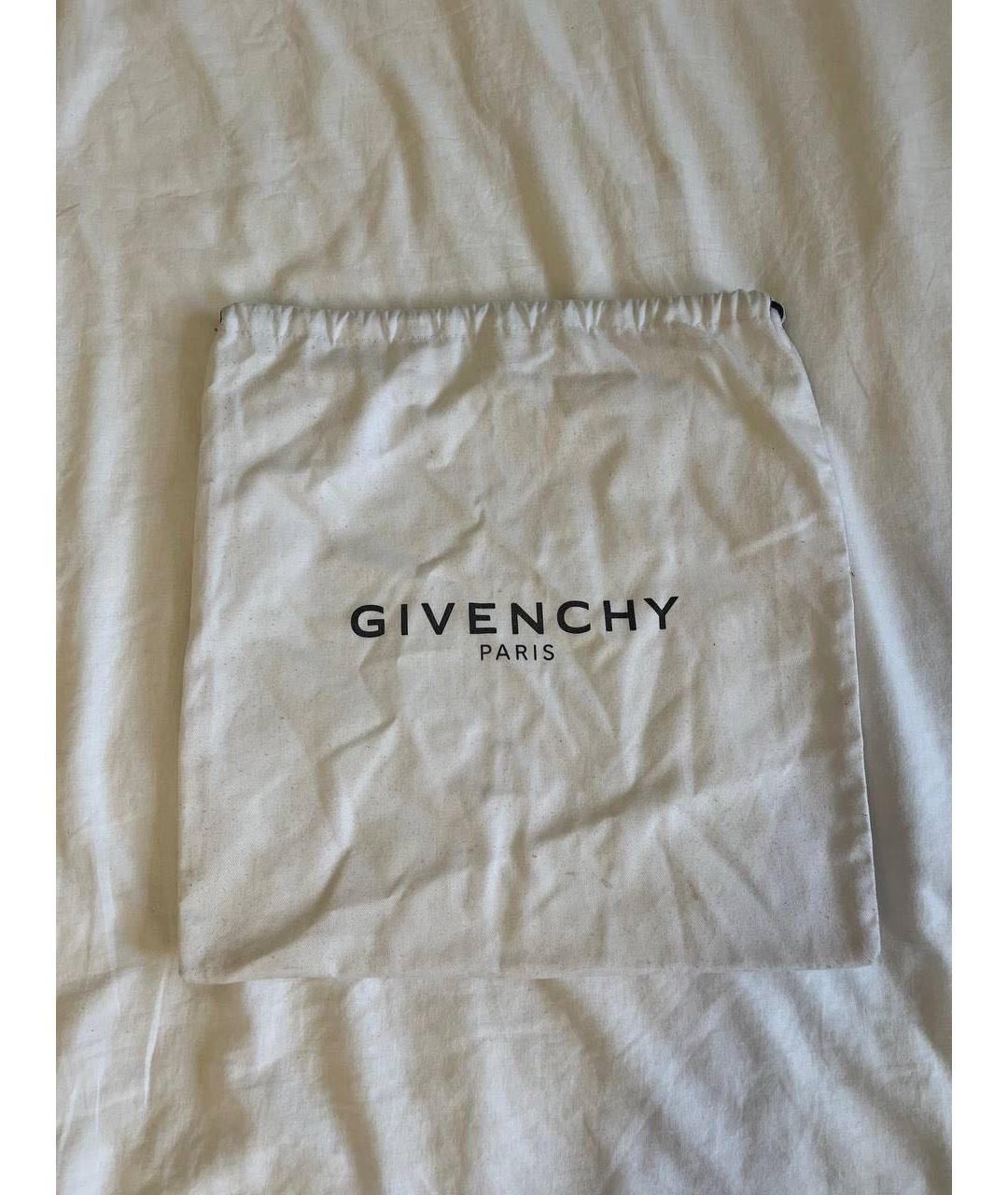 GIVENCHY Черная кожаная сумка на плечо, фото 7
