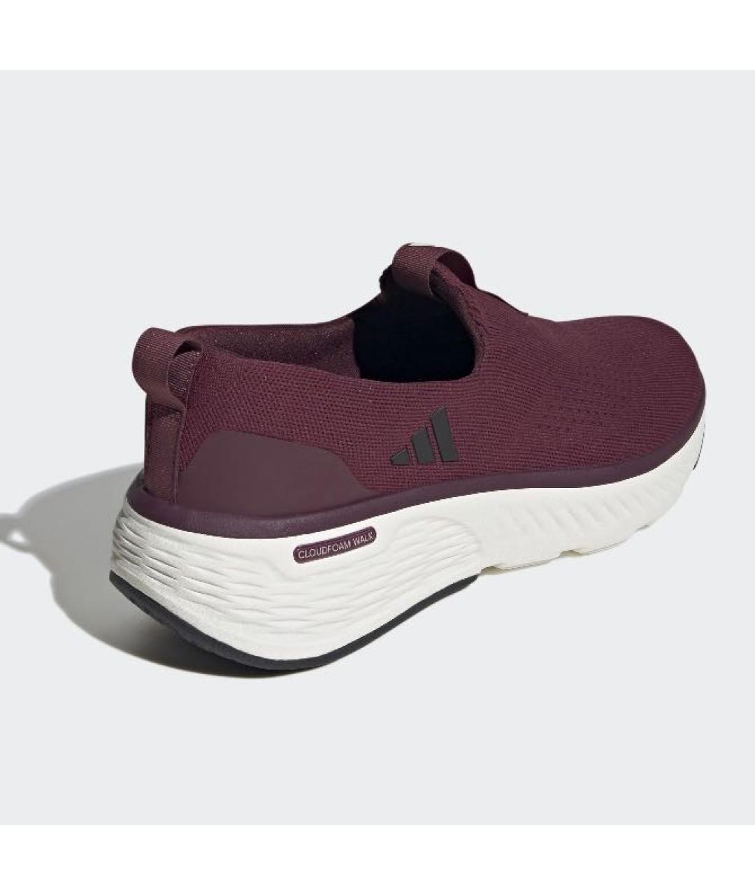 ADIDAS Бордовые текстильные кроссовки, фото 5