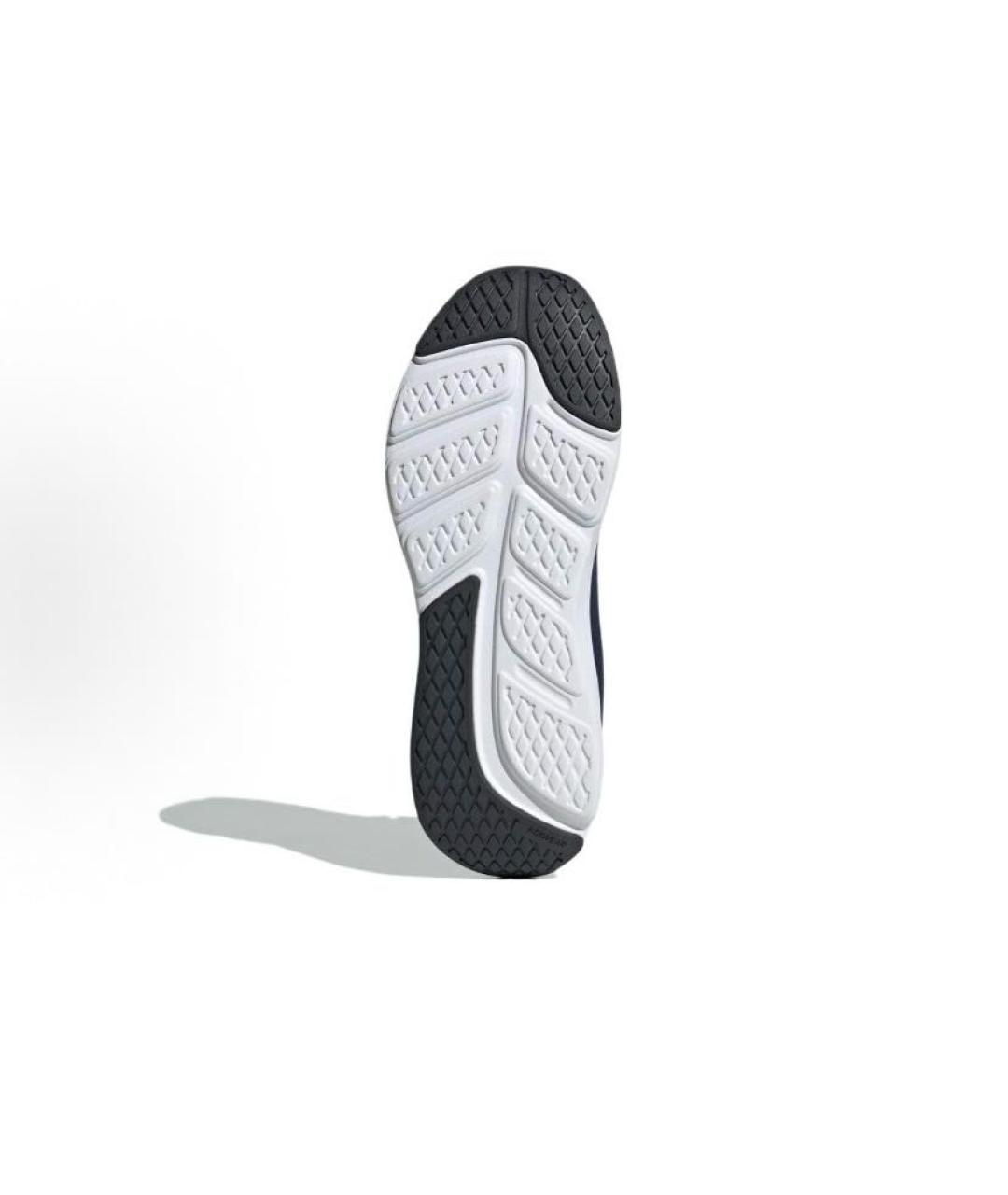 ADIDAS Темно-синие текстильные кроссовки, фото 5