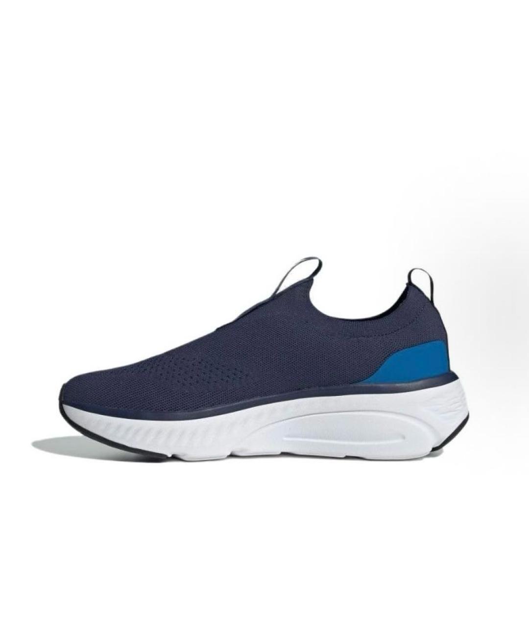 ADIDAS Темно-синие текстильные кроссовки, фото 2