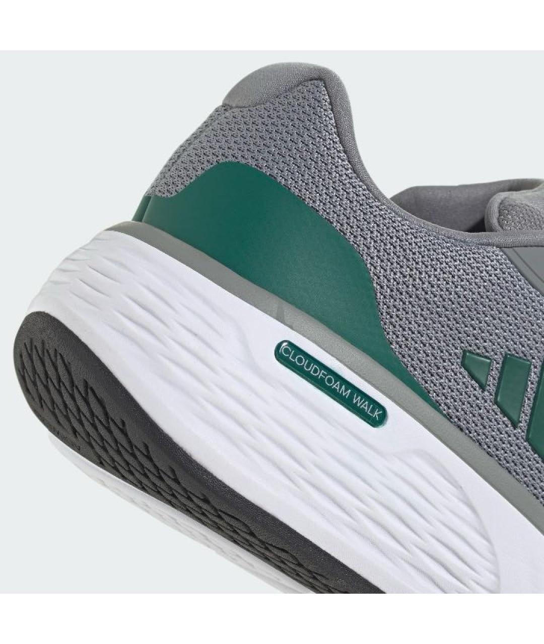 ADIDAS Серые текстильные кроссовки, фото 7