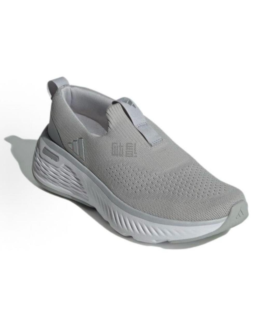 ADIDAS Серые текстильные кроссовки, фото 2