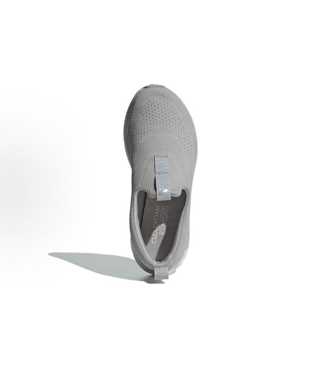 ADIDAS Серые текстильные кроссовки, фото 4