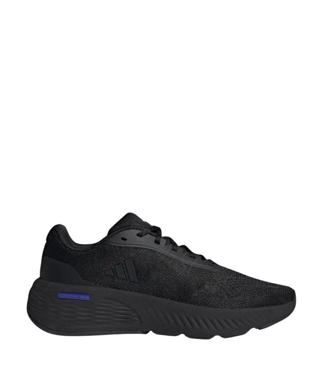 ADIDAS Черные текстильные кроссовки, фото 1